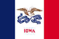 Iowa state flag